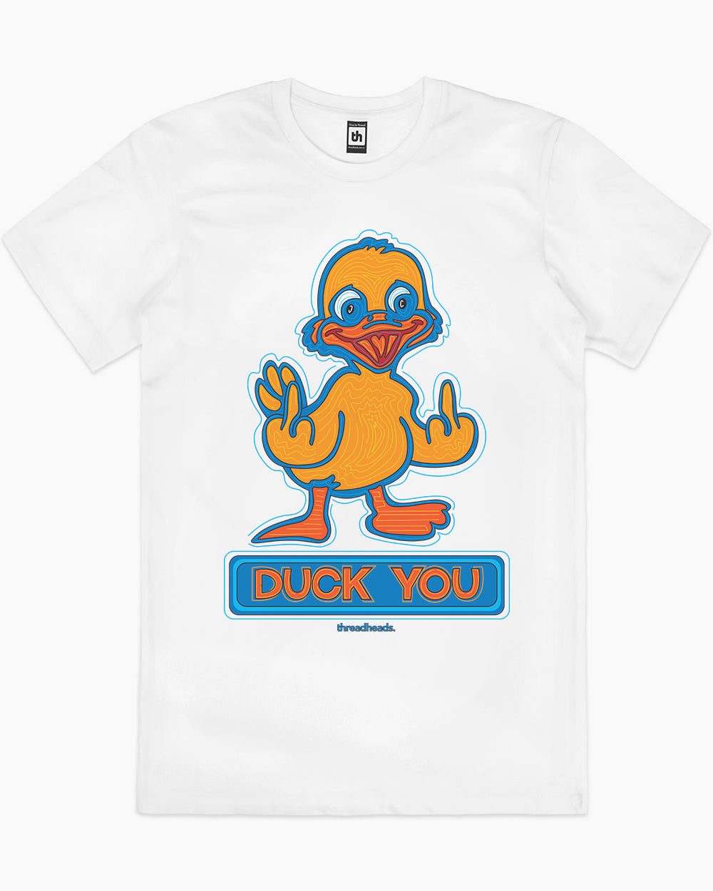 Duck You T-Shirt Europe Online #colour_white