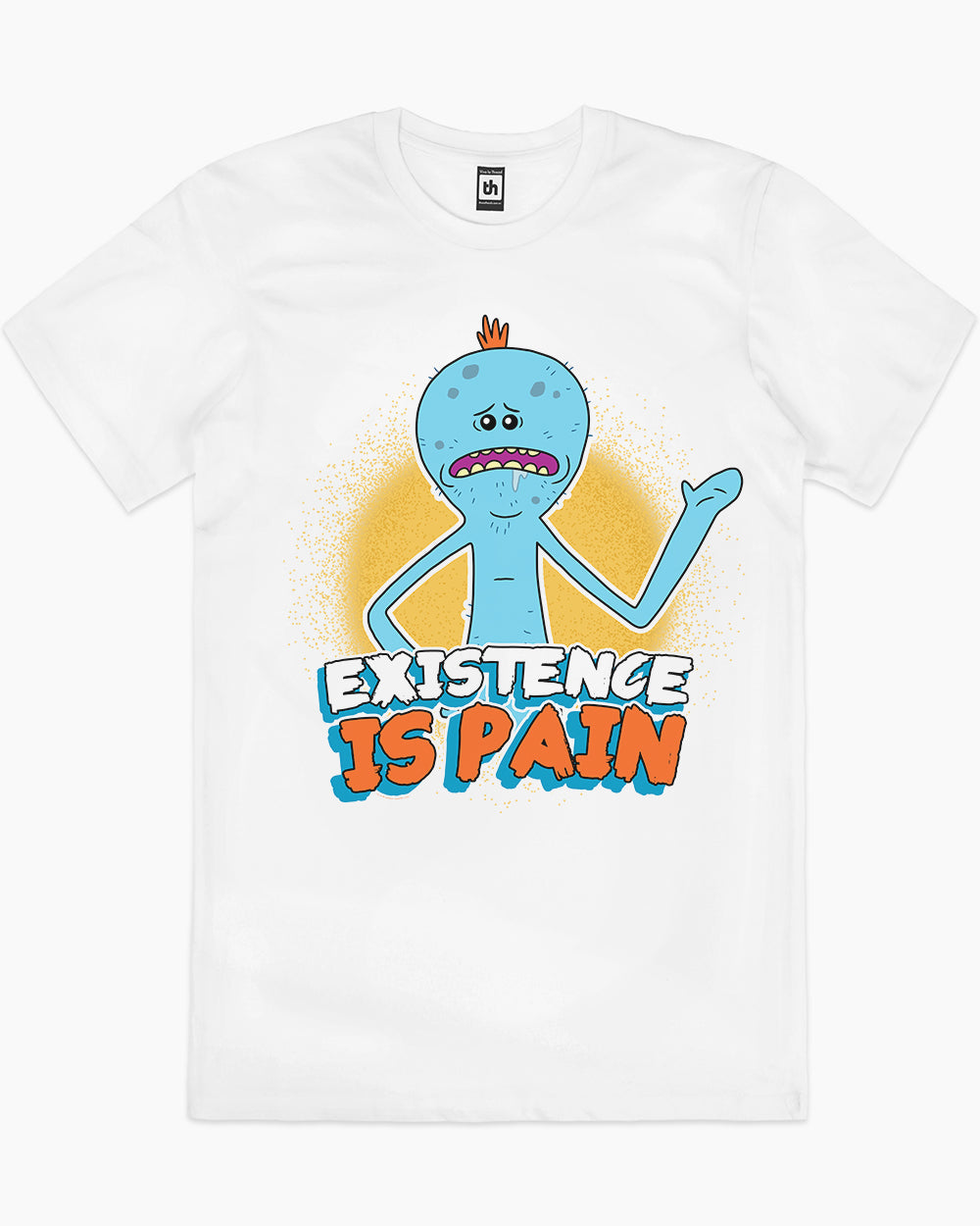 Existence is Pain T-Shirt Europe Online #colour_white