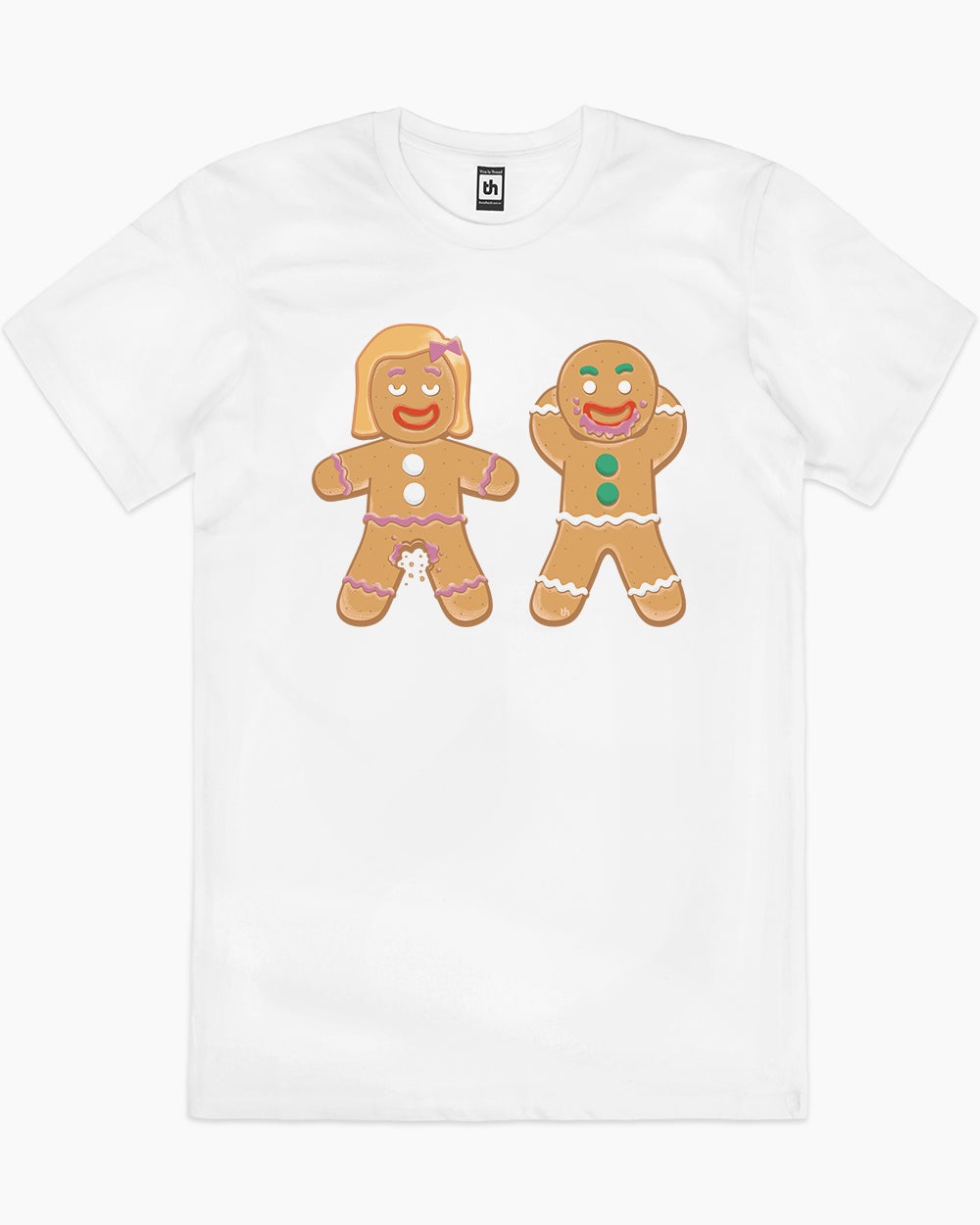 Gingerbread Friends T-Shirt Europe Online #colour_white
