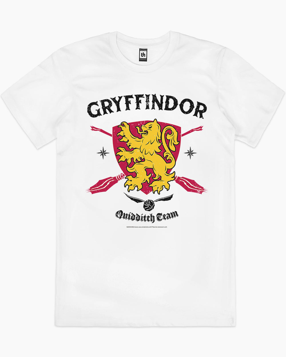 Gryffindor Quidditch Team T-Shirt Australia Online #colour_white