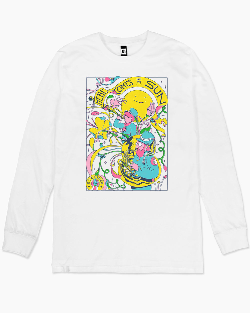 Here Comes the Sun Long Sleeve Europe Online #colour_white