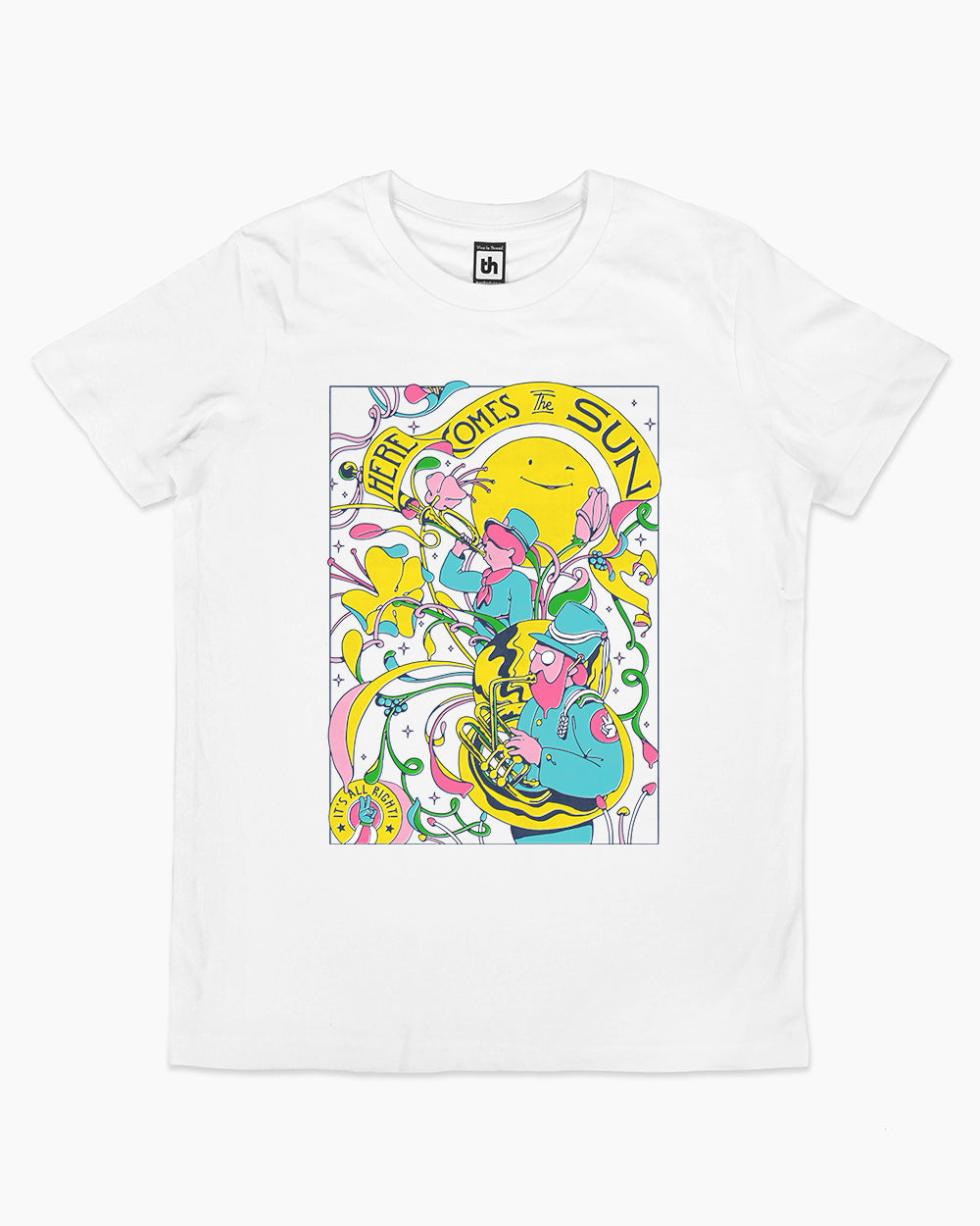 Here Comes the Sun Kids T-Shirt Europe Online #colour_white