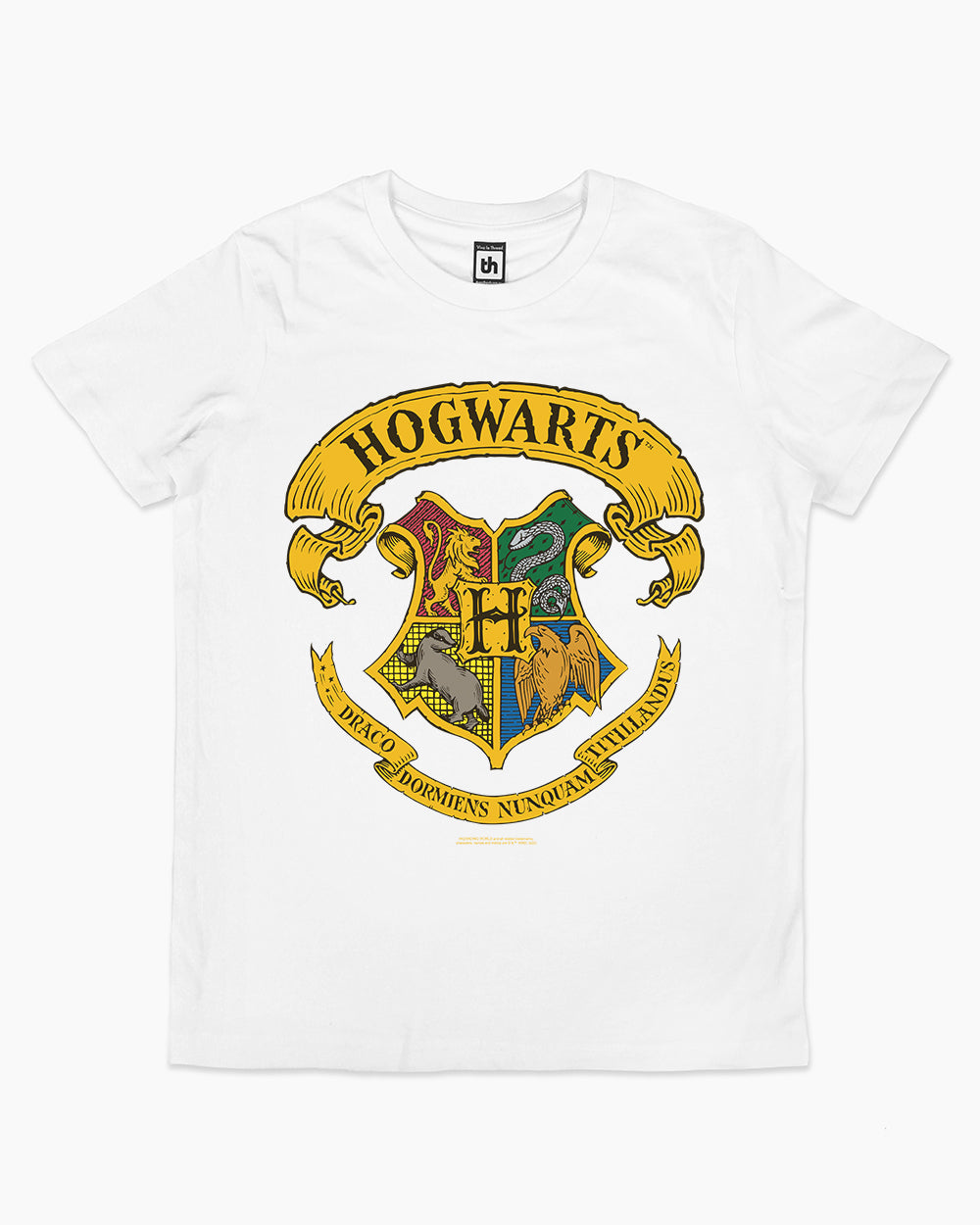 Hogwarts Crest Kids T-Shirt Europe Online #colour_white