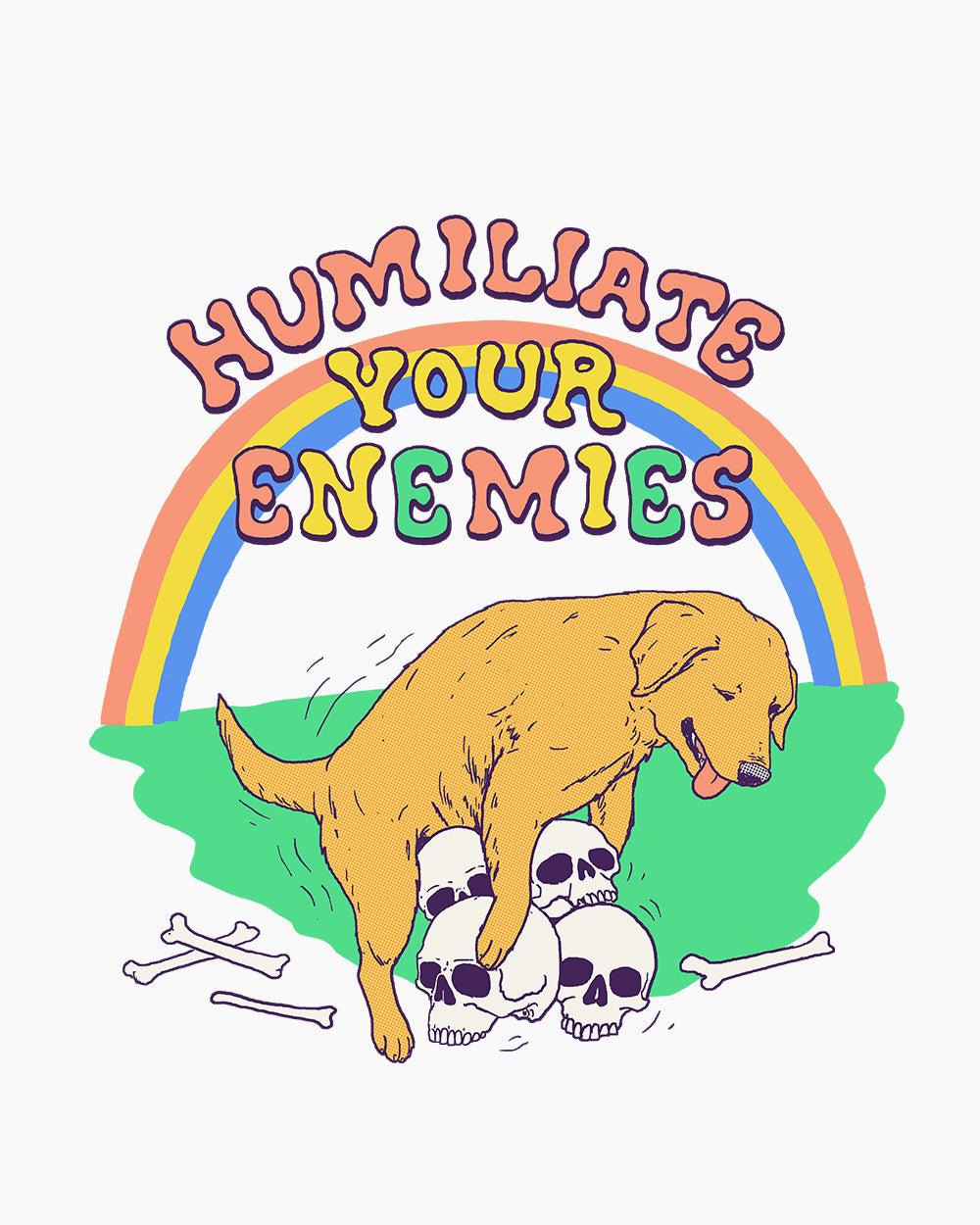 Humiliate Your Enemies Sweater Europe Online #colour_white