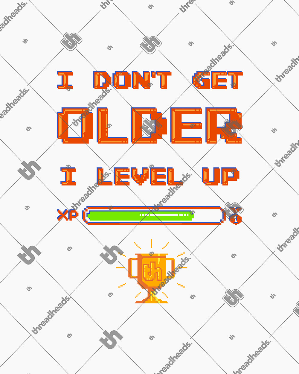 I Don't Get Older I Level Up Hoodie Europe Online #colour_white