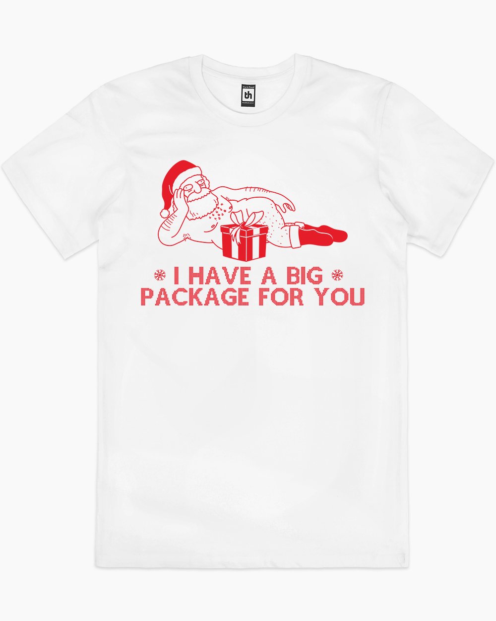 I Have a Big Package T-Shirt Europe Online #colour_white
