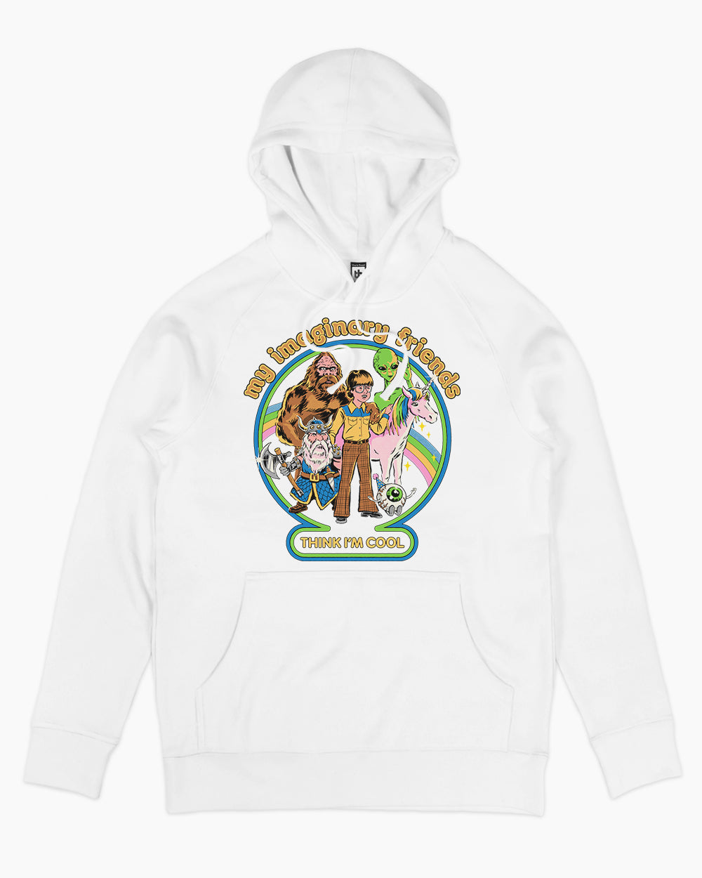 My Imaginary Friends Hoodie Europe Online #colour_white