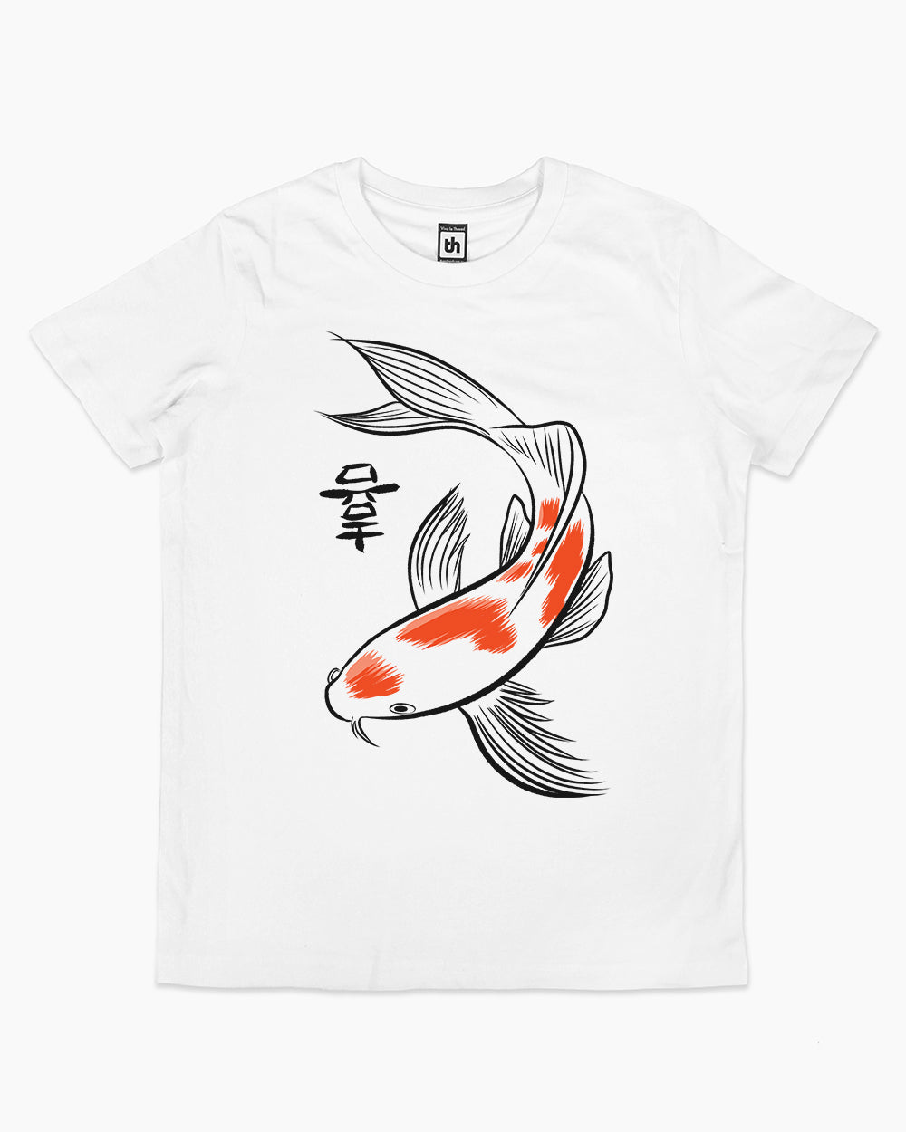 Japanese Carp Kids T-Shirt Europe Online #colour_white