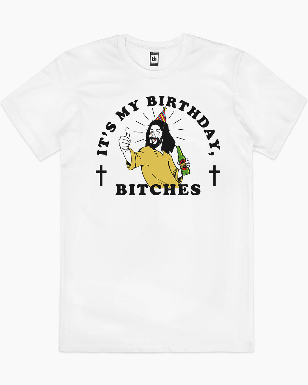 Jesus Birthday T-Shirt Europe Online #colour_white