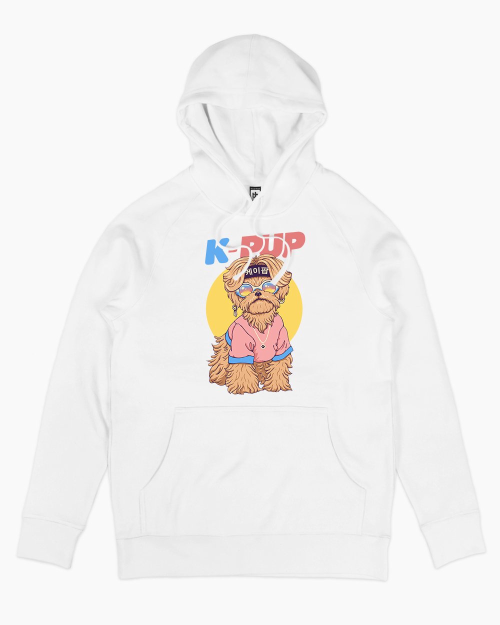 K-Pup Hoodie Europe Online #colour_white