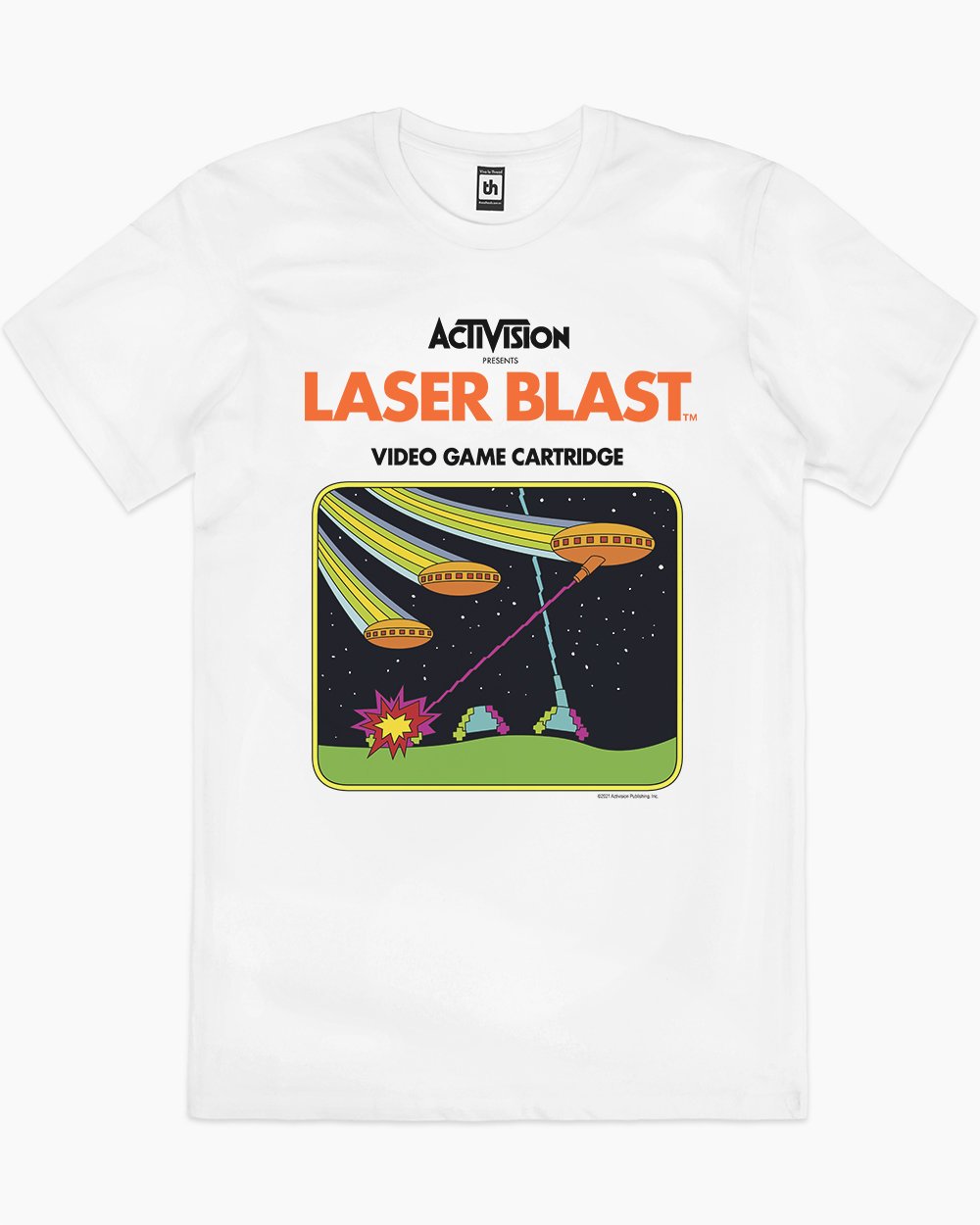 Laser Blast T-Shirt Europe Online #colour_white