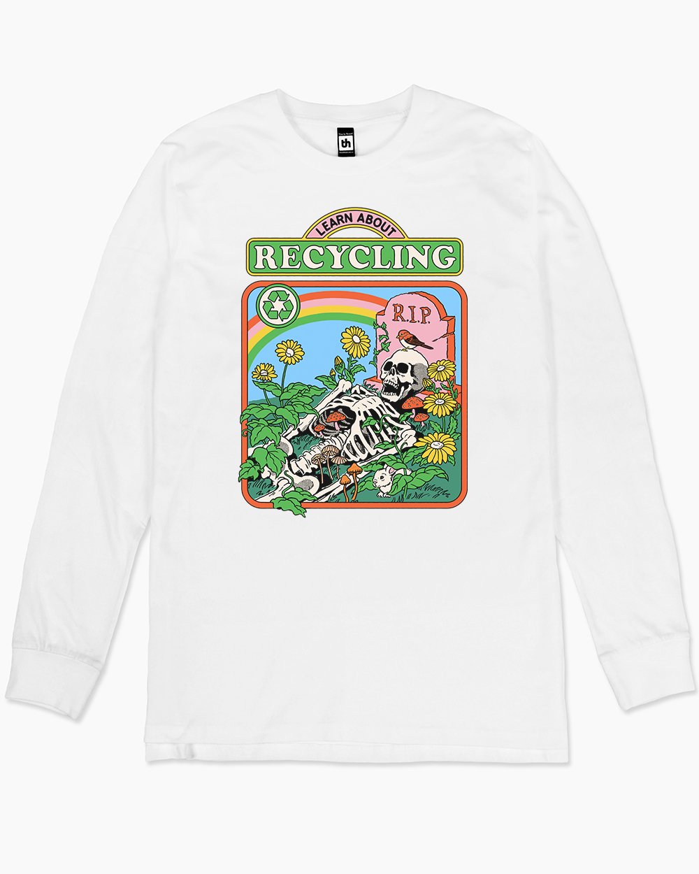 Learn About Recycling Long Sleeve Australia Online #colour_white