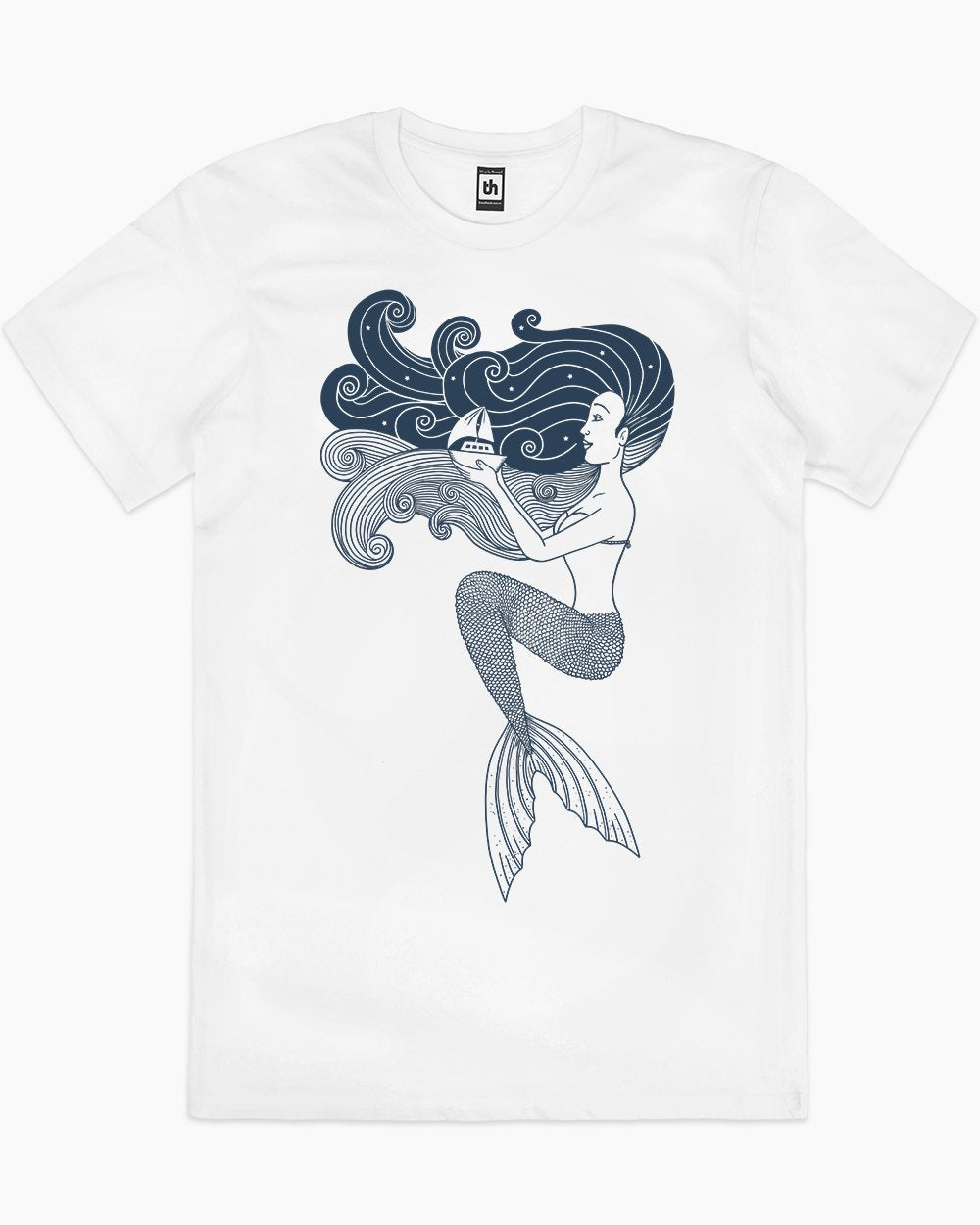 Mermaid Night T-Shirt Europe Online #colour_white