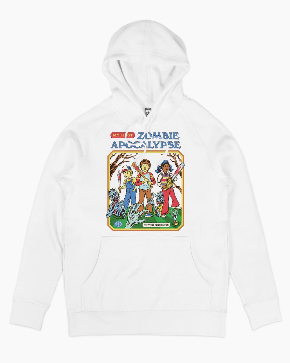 My First Zombie Apocalypse Hoodie Europe Online #colour_white