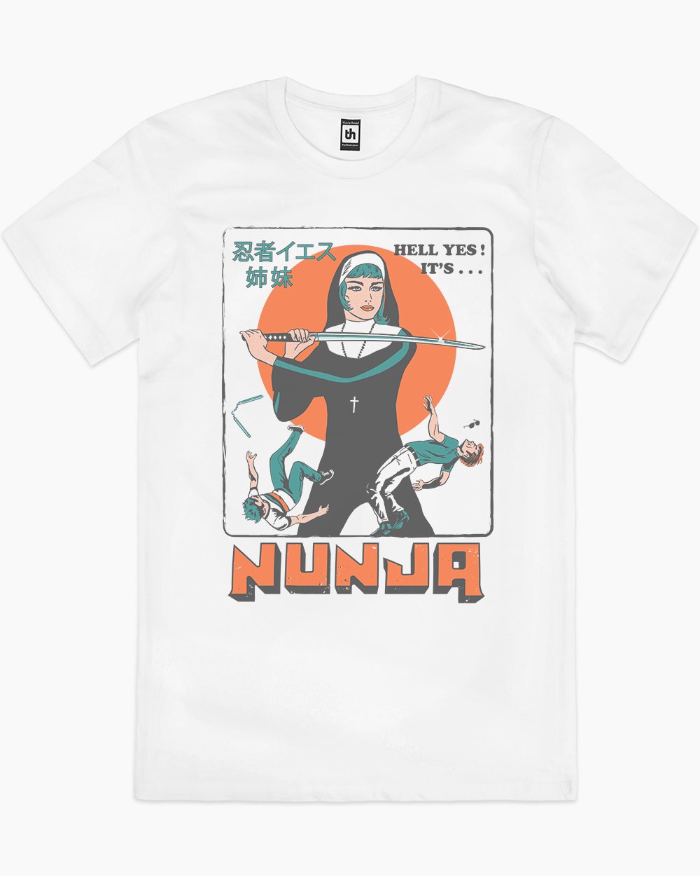 Nunja Volume 2 T-Shirt Europe Online #colour_white