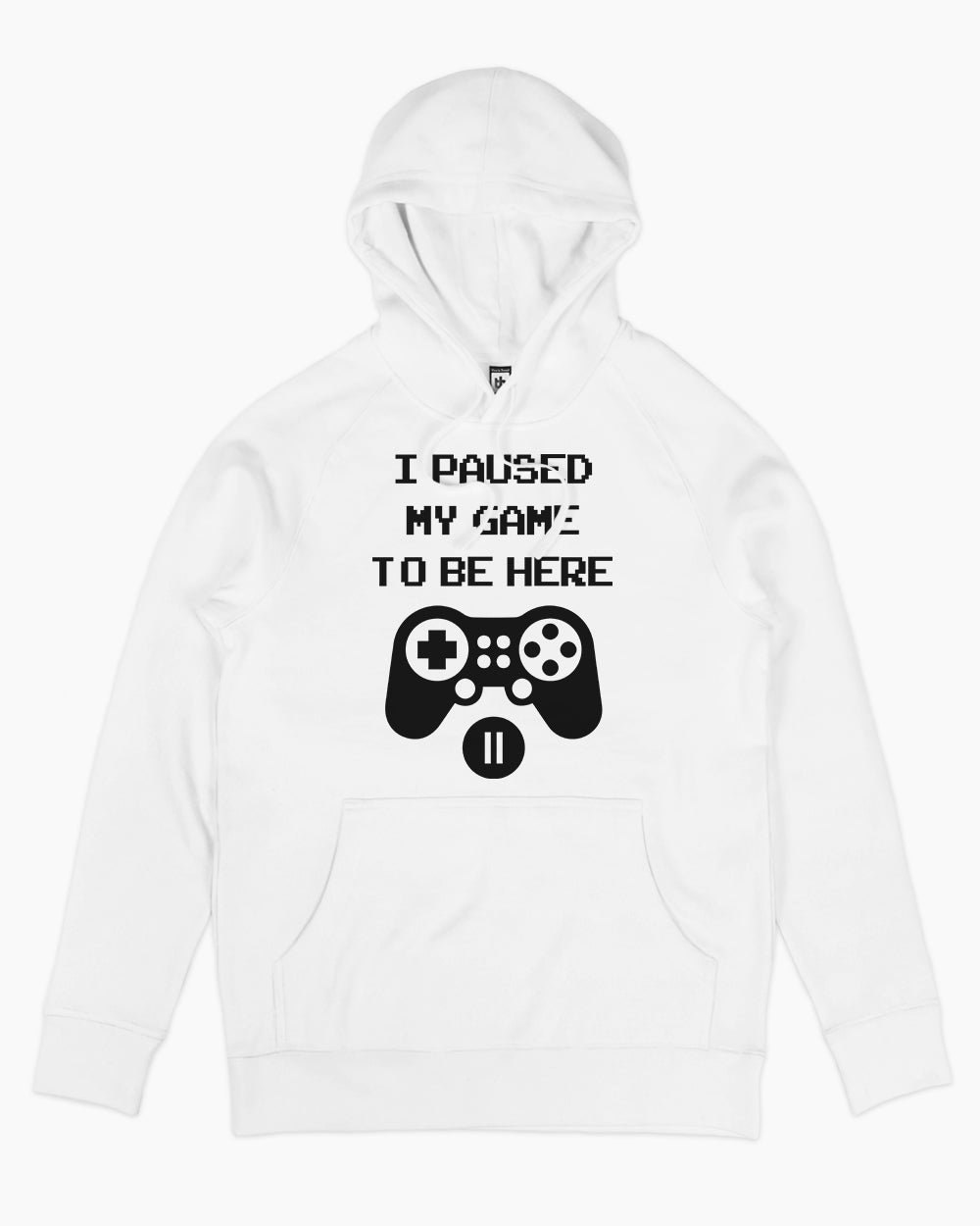 Paused My Game Hoodie Europe Online #colour_white