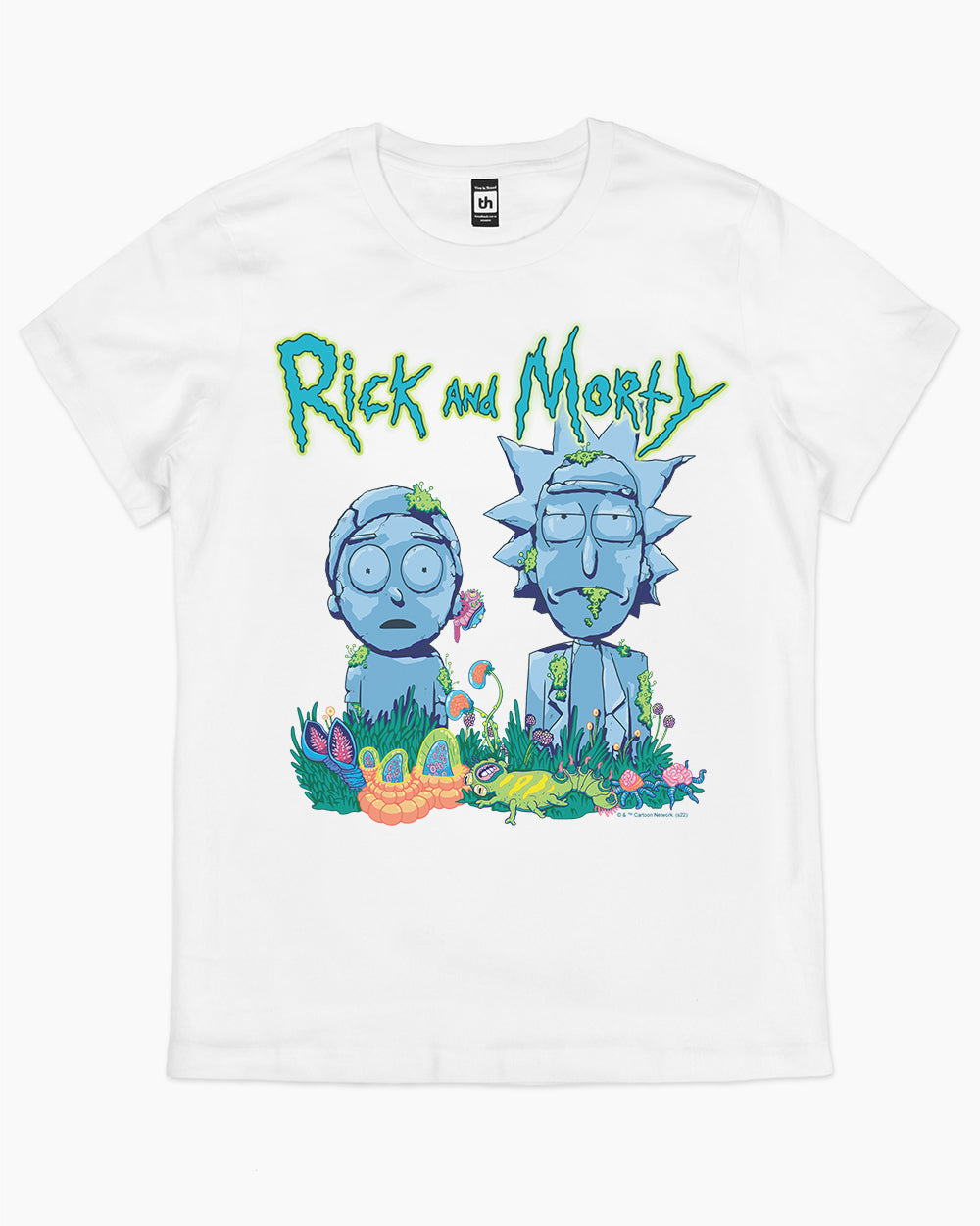 Rick and Morty Statues T-Shirt Australia Online #colour_white