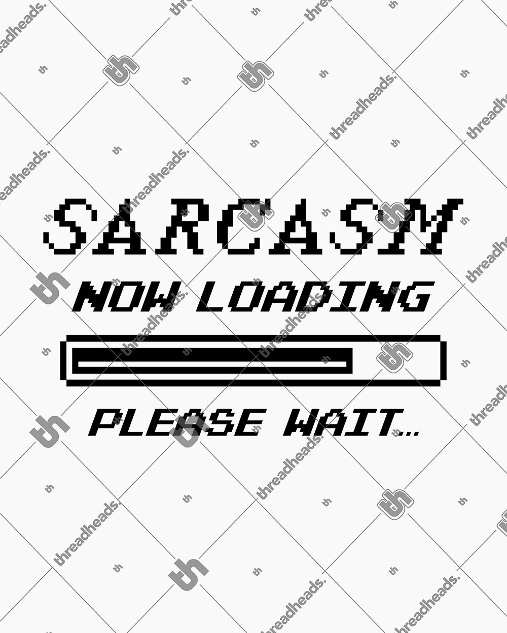 Sarcasm Loading Kids T-Shirt Europe Online #colour_white