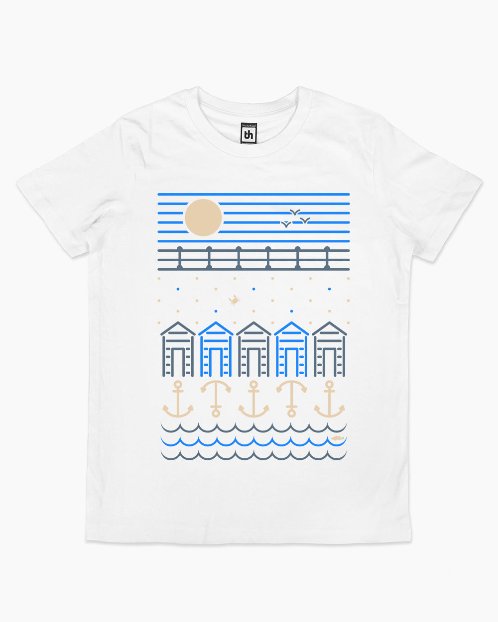 Seaside Shores Kids T-Shirt Europe Online #colour_white