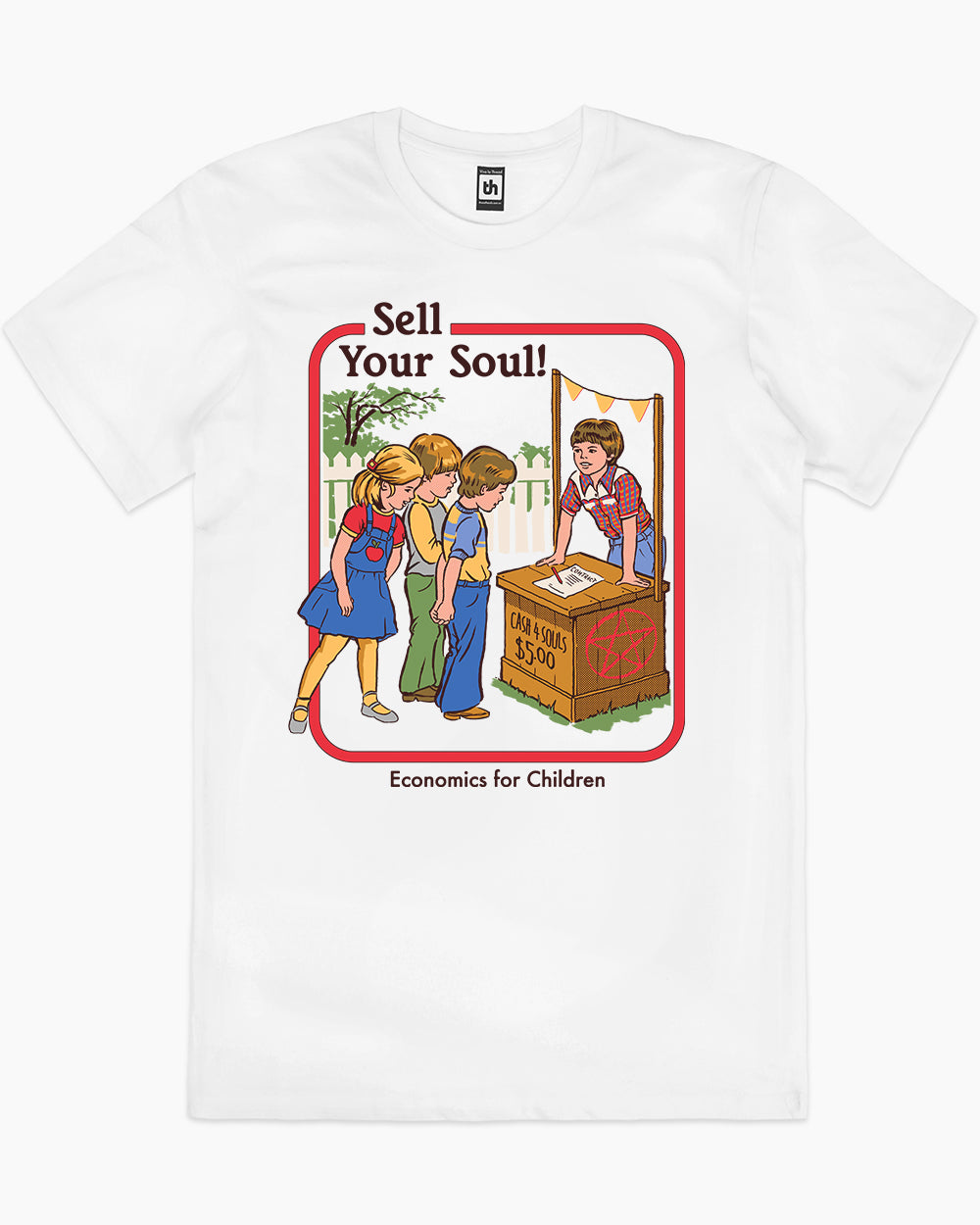Sell Your Soul T-Shirt Europe Online #colour_white