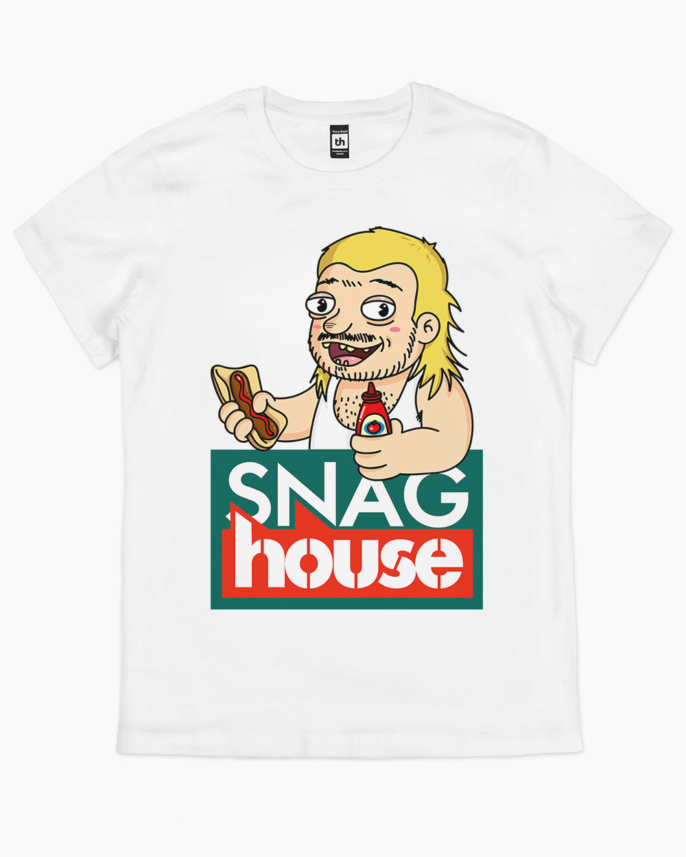 Snaghouse T-Shirt Australia Online #colour_white