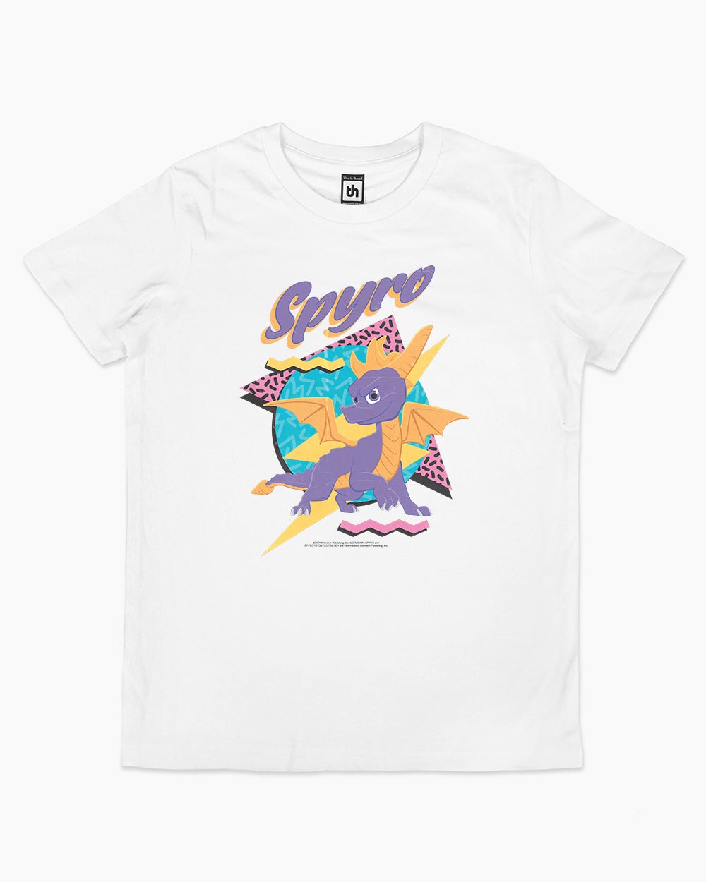 Spyro 90s Cartoon Kids T-Shirt Europe Online #colour_white
