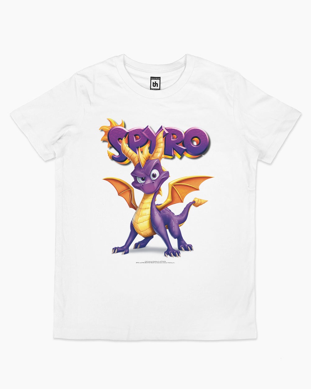 Spyro Character Kids T-Shirt Europe Online #colour_white