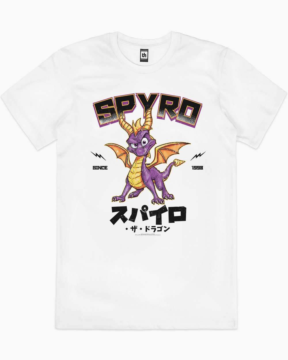 Spyro the Dragon JP T-Shirt Europe Online #colour_white