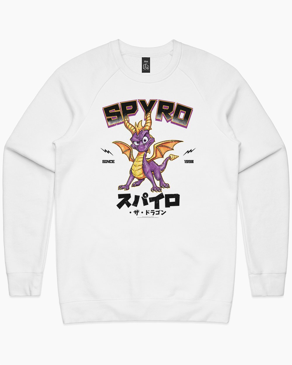 Spyro the Dragon JP Sweater Europe Online #colour_white