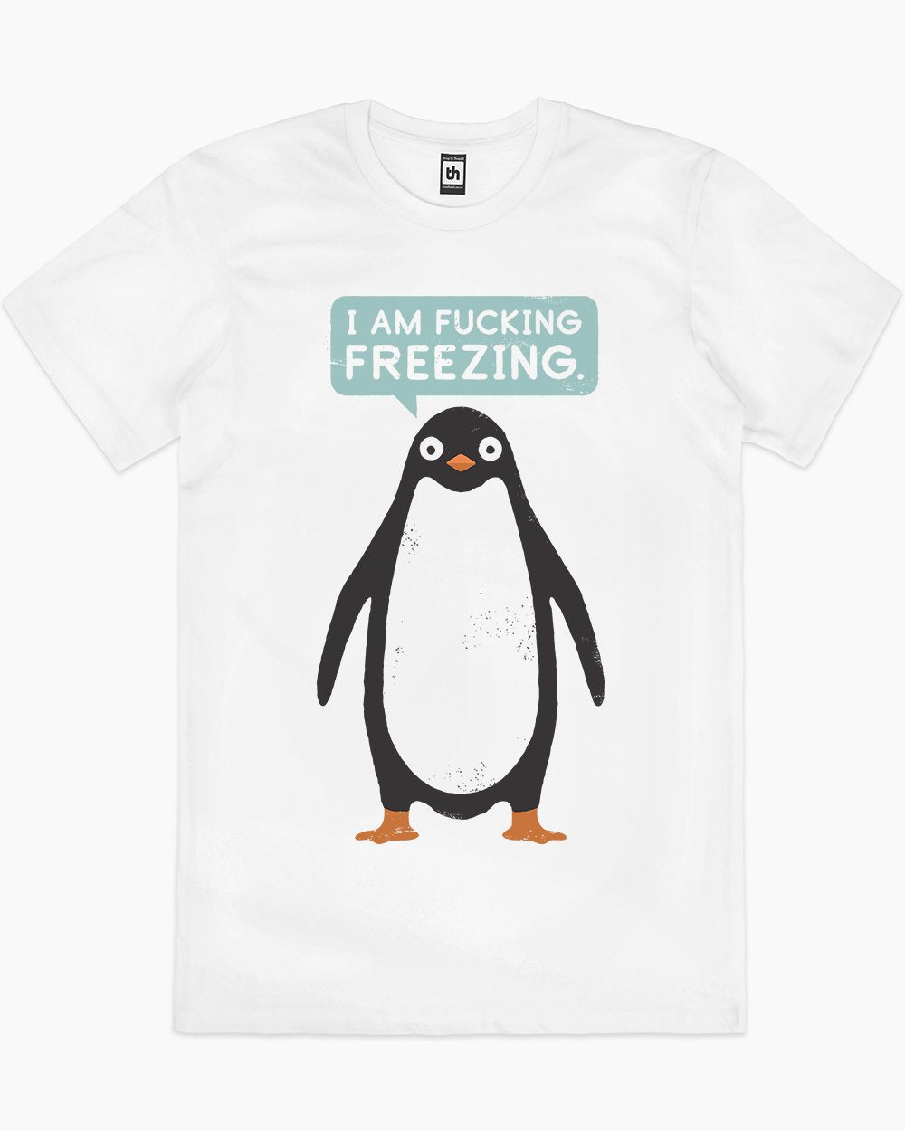 Talking Penguin T-Shirt Europe Online #colour_white