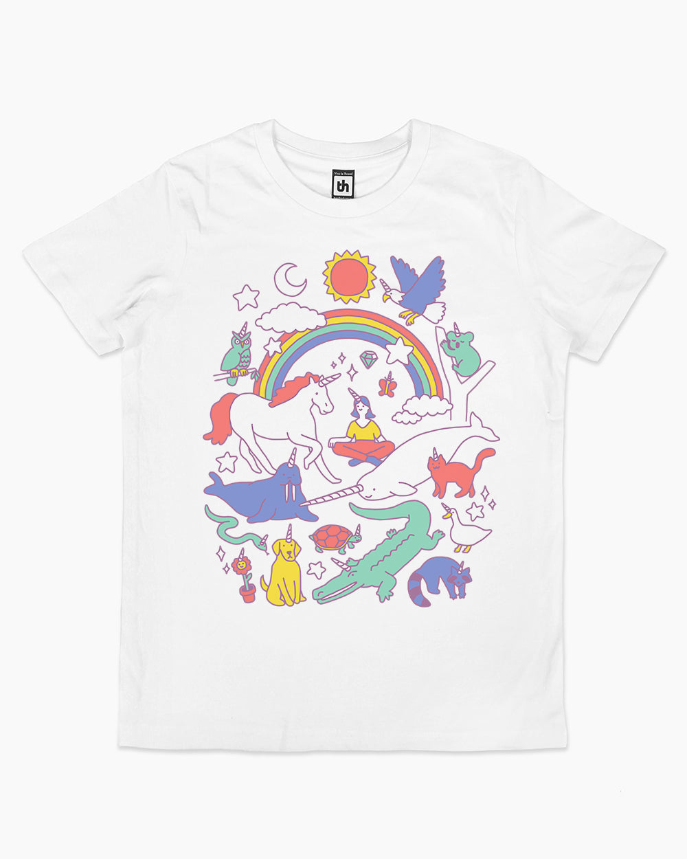 Unicorns Kids T-Shirt Europe Online #colour_white