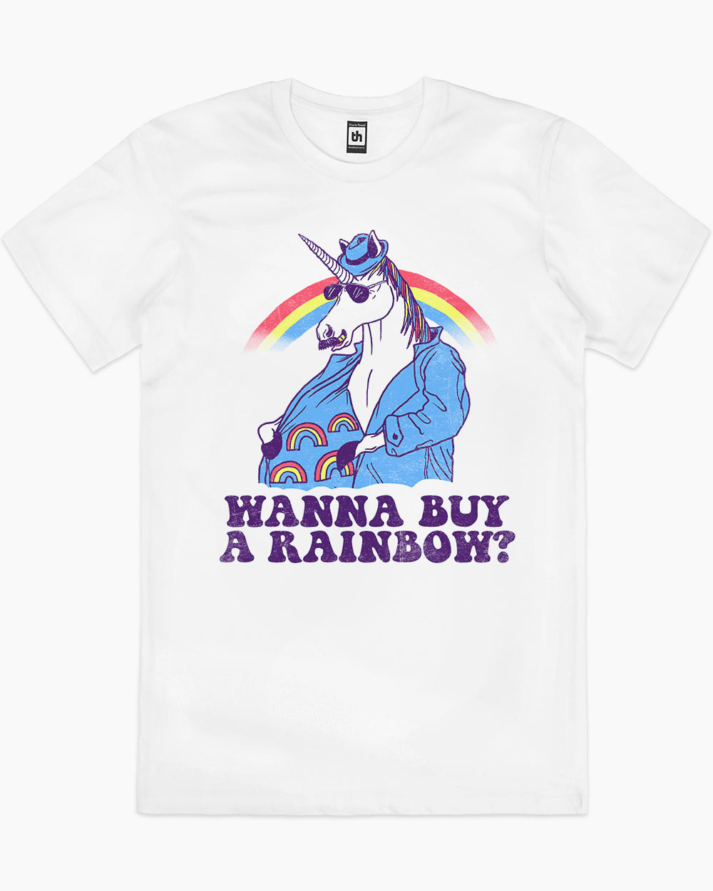 Unicorntraband T-Shirt Europe Online #colour_white
