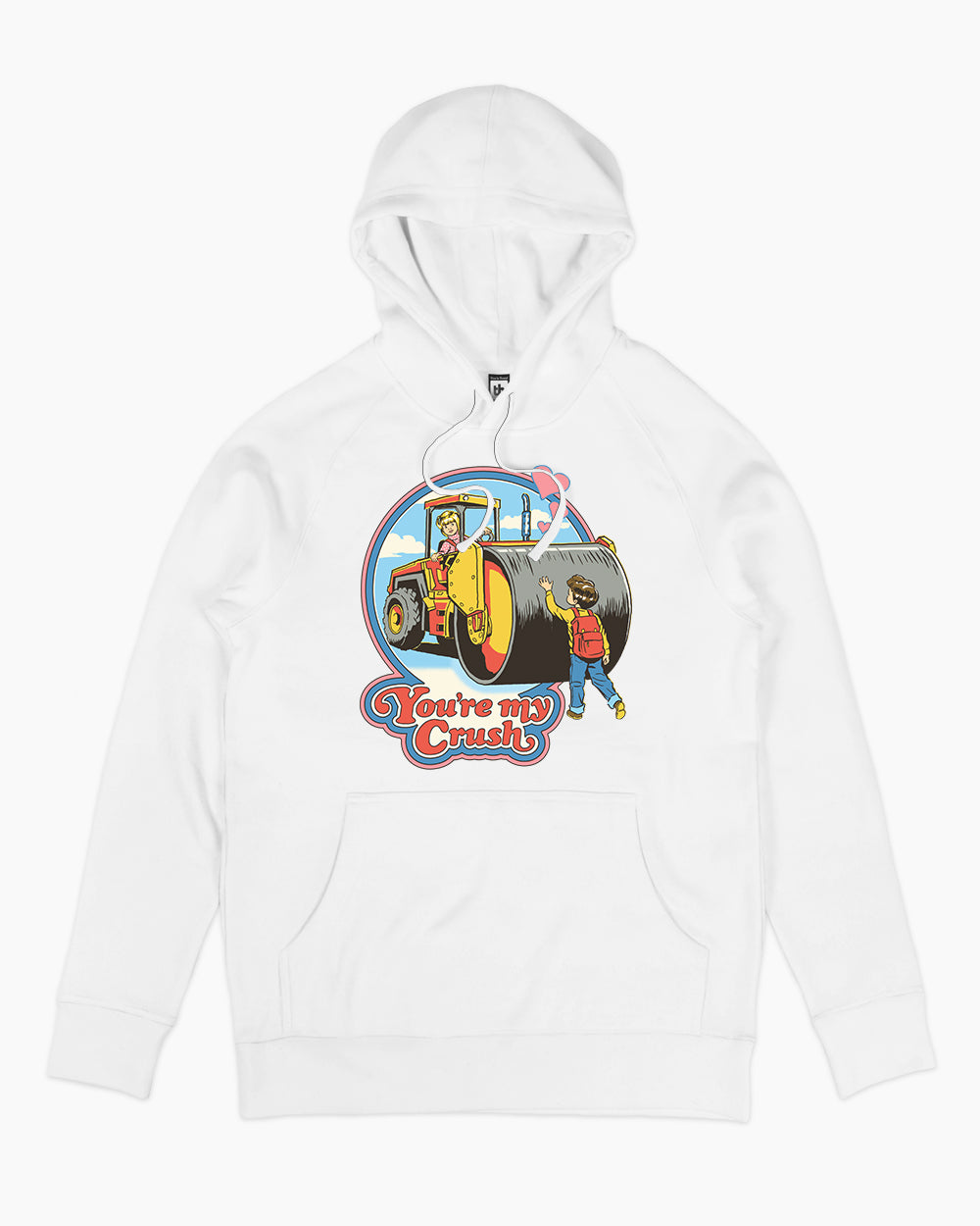 You're My Crush Hoodie Europe Online #colour_white