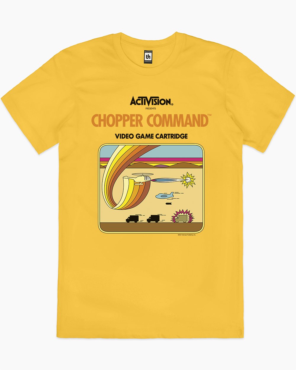 Chopper Command T-Shirt Europe Online #colour_yellow
