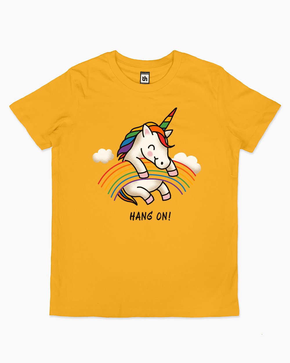 Hang On! Kids T-Shirt Europe Online #colour_yellow