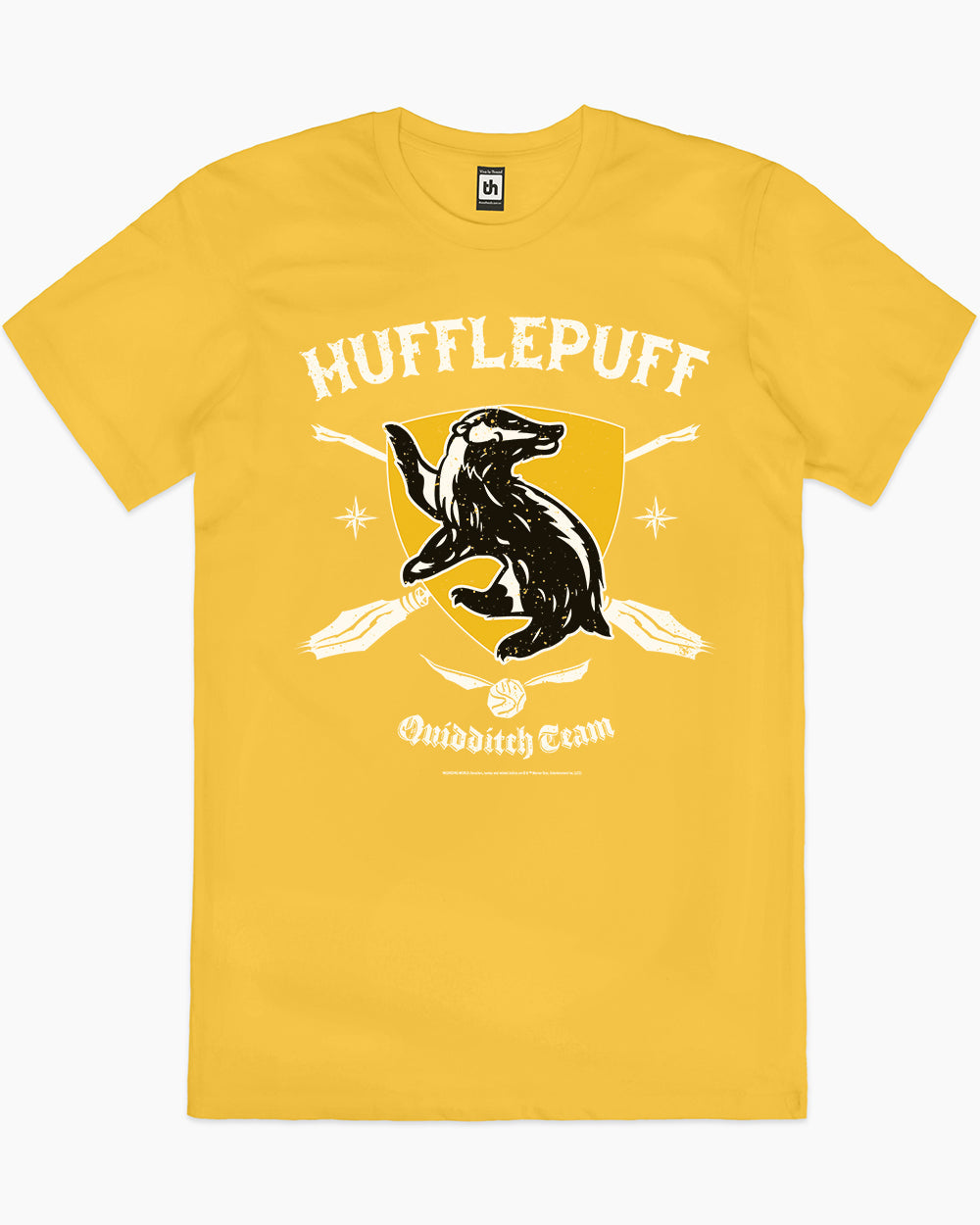 Hufflepuff Quidditch Team T-Shirt Europe Online #colour_yellow