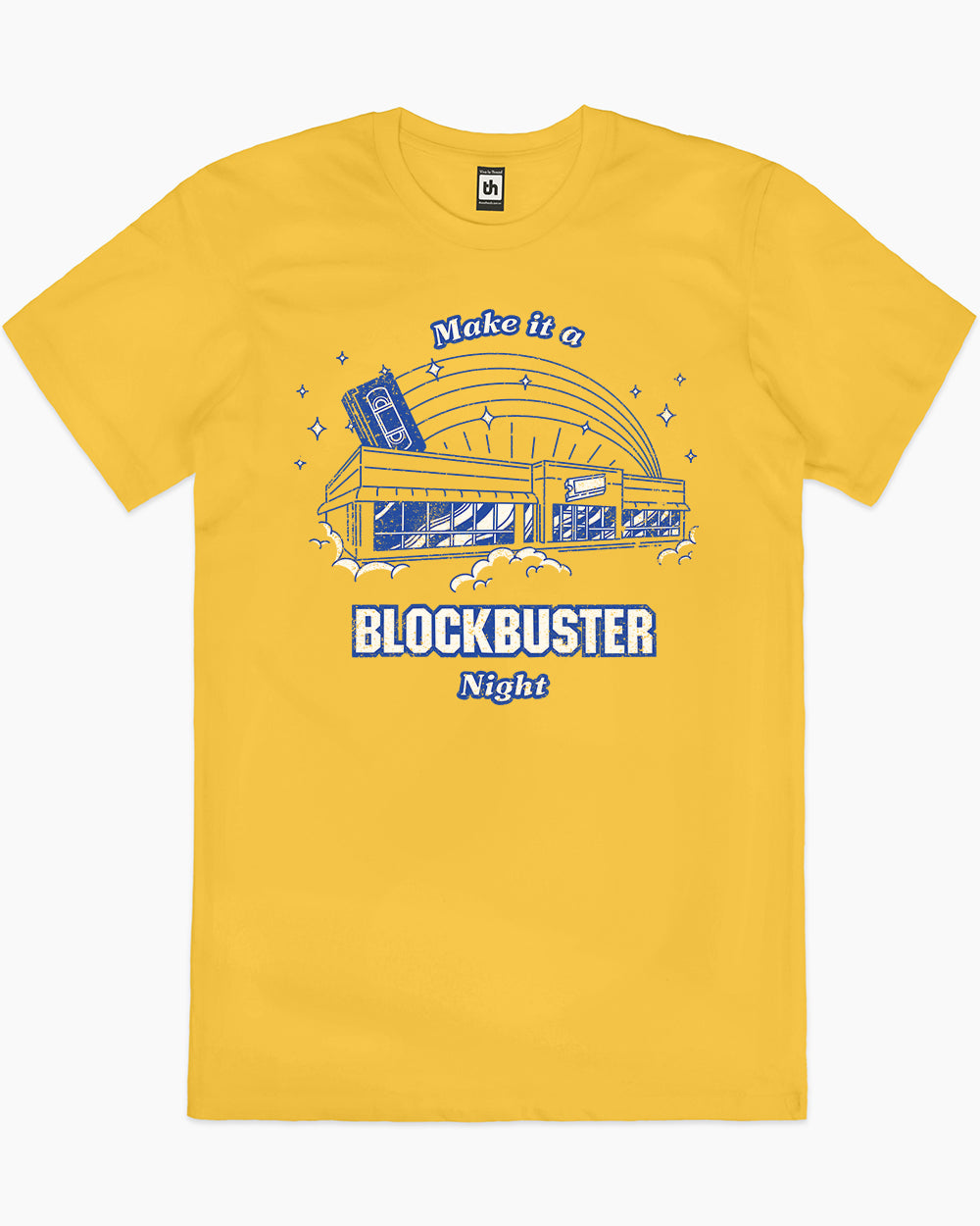 Make It a Blockbuster Night T-Shirt Europe Online #colour_yellow