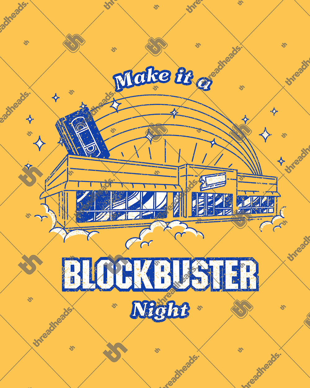 Make It a Blockbuster Night T-Shirt Europe Online #colour_yellow