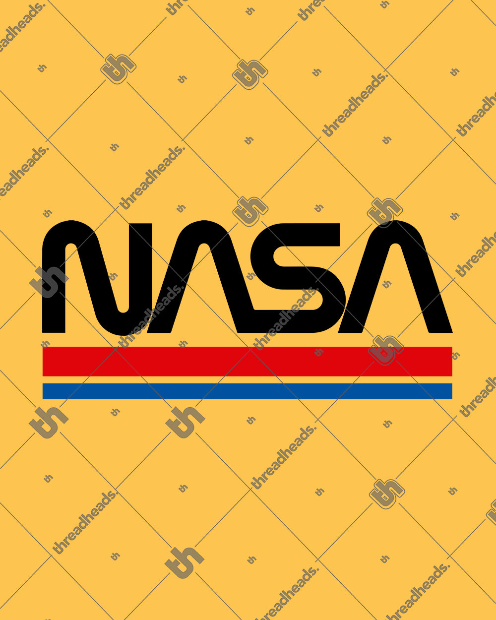 NASA Stripes Kids T-Shirt Europe Online #colour_yellow