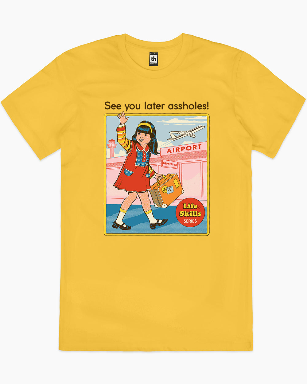 See You Later T-Shirt Europe Online #colour_yellow