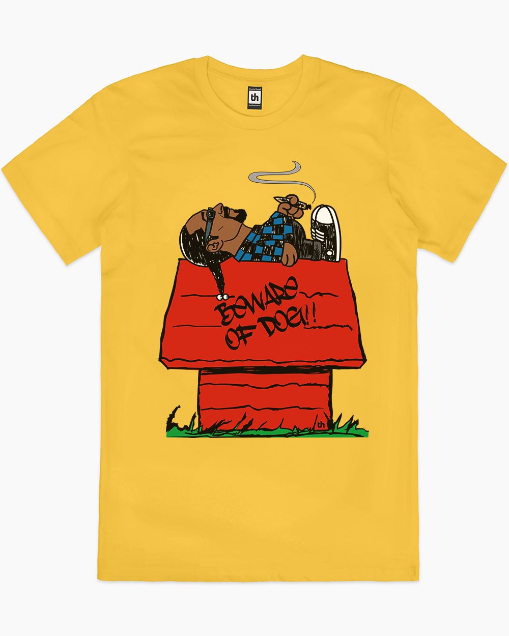 Snoop Snoopy T-Shirt Europe Online #colour_yellow