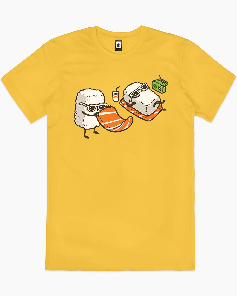 Summer Sushi T-Shirt Europe Online #colour_yellow